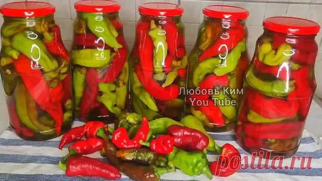 🌶🥗Самый ВКУСНЫЙ ПЕРЕЦ На Зиму💯 БЫСТРЫЙ И Легкий Рецепт