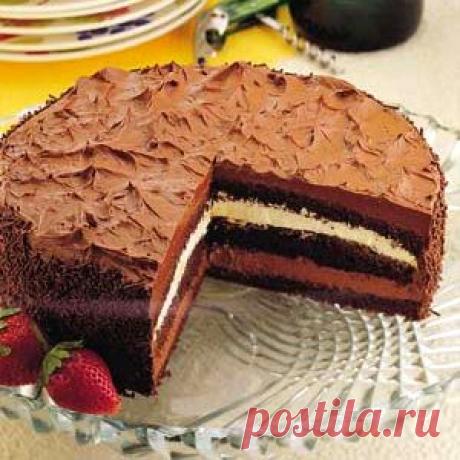 РЕЦЕПТ — ТОРТ «ЧЁРНАЯ МАГИЯ» НА КЕФИРЕ»