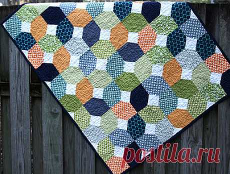 Я люблю пэчворк | I love patchwork | МК. Одеяло &quot;Решетка&quot;