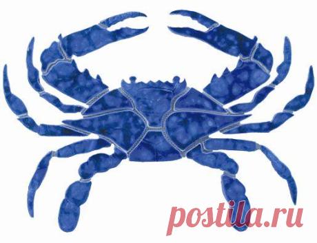 Ceramic Blue Crab