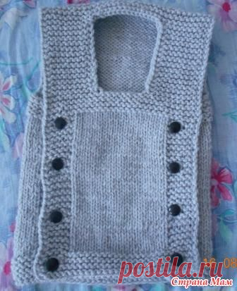 Мое воплощение интересной безрукавки - Страна Мам