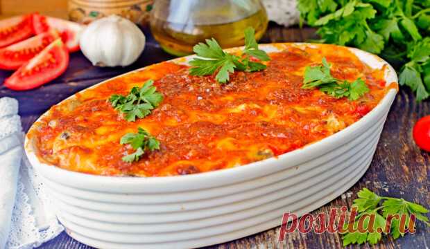 Овощная запеканка с куриным фаршем: бюджетно и очень вкусно! Низкокалорийный обед из сезонных продуктов
