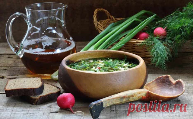Старинные рецепты окрошки