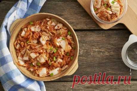 Кимчи по-корейски из пекинской капусты – пошаговый рецепт с фото.