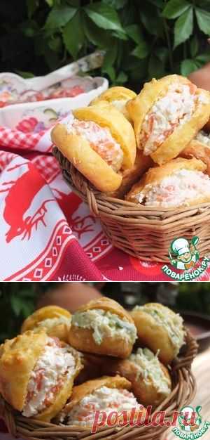 Французские булочки "Гужеры" с начинкой - кулинарный рецепт