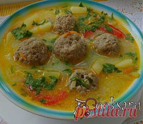 с овощами и тефтелями (тефтели с сюрпризом) рецепт с фото