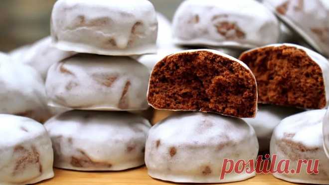 Настоящие шоколадные пряники. Вкуснее чем в магазине! Сегодня мы приготовим настоящие шоколадные пряники. Рецепт очень простой, готовятся они быстро и легко. Эти пряники сделаны на основе молока, что