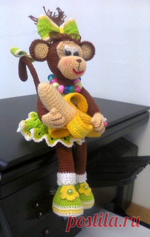 Вязаная Обезьянка ЧУНГА-ЧАНГА / Конкурсы / Символ 2016 года
