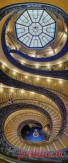 Spiral, Vatican Museum, Italy | Rome