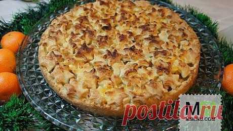 Рождественский пирог с курицей и мандариновым ароматом - кулинарный рецепт. Миллион Меню