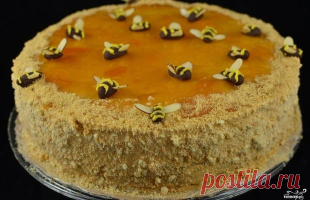 Любимый торт медовик. Классический рецепт с пошаговым фото