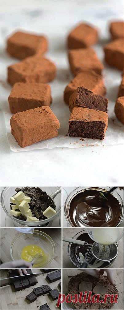 Трюфели из 5 простых ингредиентов. Вкуснятина
