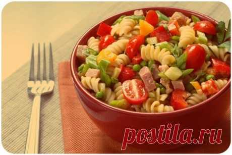 Итальянский салат с ветчиной, сыром и овощами рецепт – итальянская кухня: салаты