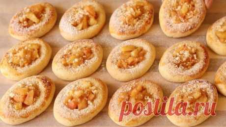 НОВОЕ ОБАЛДЕННОЕ ПЕЧЕНЬЕ с ЯБЛОКАМИ! Вкусная выпечка к чаю!