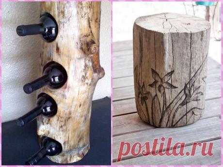 Что можно сделать из пеньков. 28 Идей