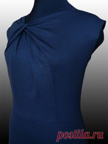 Платье с драпировкой. Мастер-класс / Богатая добыча