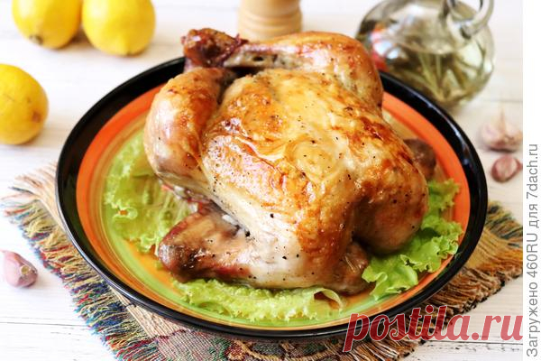 Запеченная курица по-калабрийски (с уксусом) - пошаговый рецепт приготовления с фото