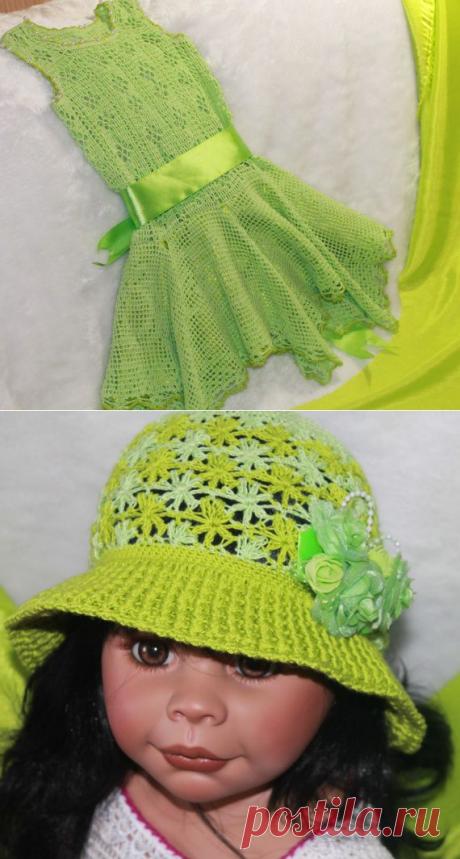 Платье "ЛЕДИ" / Детская одежда крючком. Схемы / PassionForum - мастер-классы по рукоделию