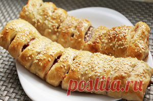 Вкусная закуска ПИЦЦА-РОЛЛ рецепт с фотографиями