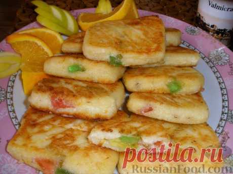 Рецепт: Сырники с мармеладом на RussianFood.com