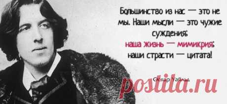 30 величайших цитат всех времен и народов
1. Некоторые люди умирают в 25, но их не хоронят до 75. (Бенджамин Франклин) 2. Большинство из нас — это не мы. Наши мысли — это чужие суждения; наша жизнь — мимикрия; наши страсти — цитата! (Оскар Уайлд) 3. Есть две возможности: или мы одиноки во Вселенной, или нет. Обе одинаково пугают. (Артур Кларк) 4. […]
Читай пост далее на сайте. Жми ⏫ссылку выше