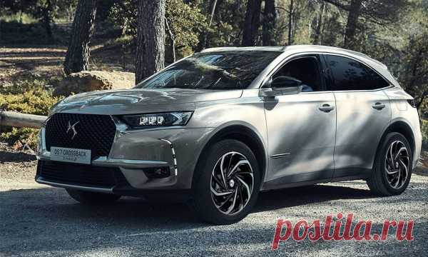 Citroen DS 7 Crossback E-Tense 4×4 2019 – гибридный кроссовер Ситроен ДС 7 Спортбэк   - цена, фото, технические характеристики, авто новинки 2018-2019 года