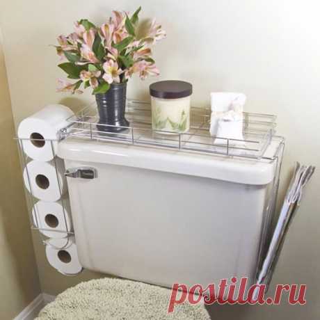 Идеи интересных полок для туалета — Сделай сам, идеи для творчества - DIY Ideas