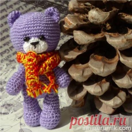 Мини Амигуруми Мишка (Схема) | Амигурумик
