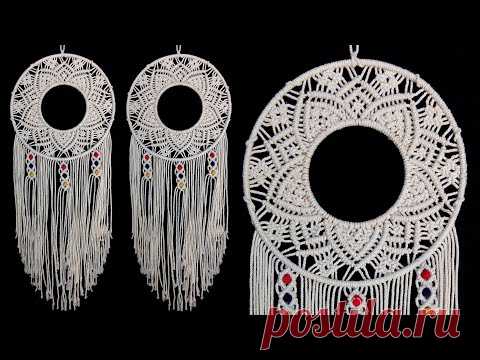 Идеальный Ловец снов | Идеи украшения комнаты |Макраме