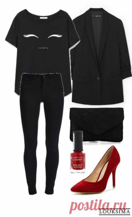 Стильный образ для вечеринки. #looksimaFashion #style #instalook #lookoftheday #модныйобраз #стиль