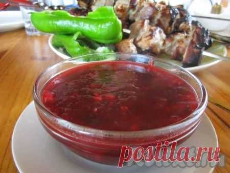 Сливовый соус к мясу. Заготовки на зиму