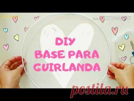 COMO FAZER BASE PARA GUIRLANDA COM ARAME