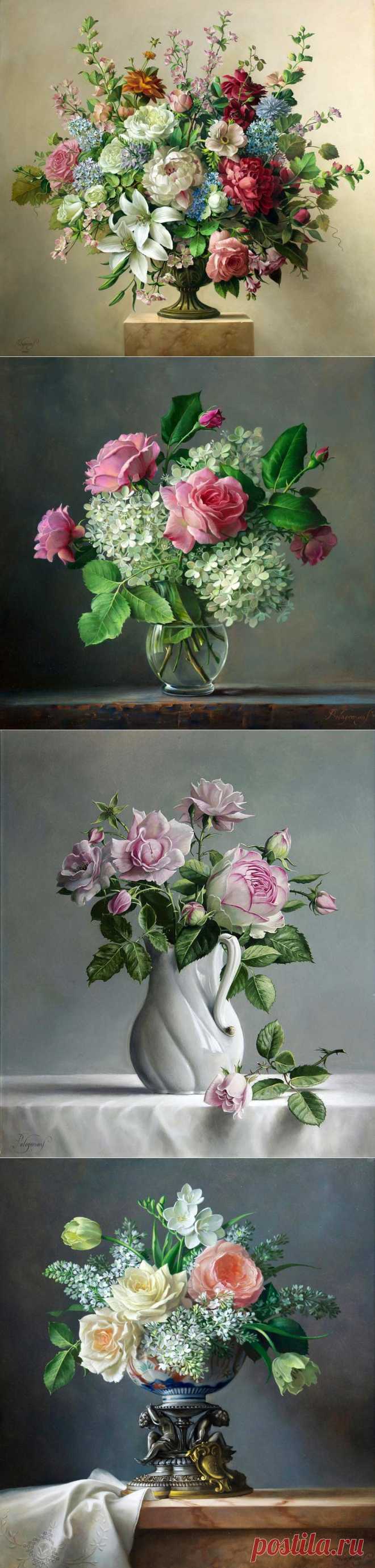 в коллекцию...Цветочные букеты | Pieter Wagemans