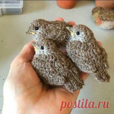 Как сделать игрушечную птичку воробья / Это интересно / Все о куклах и игрушках / Oytoy