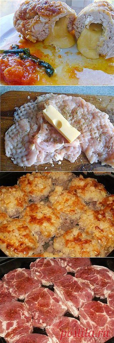 Куриная грудка с сыром в сухарях