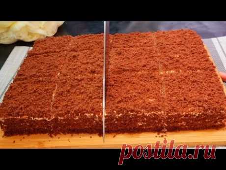 ТОРТ "Десятиминутка"ПЕКУ пока закипает чайник❗СУПЕР ВКУСНЫЙ и ПРОСТОЙ!КРУЧЕ ЧЕМ НАПОЛЕОНА И МЕДОВИКА