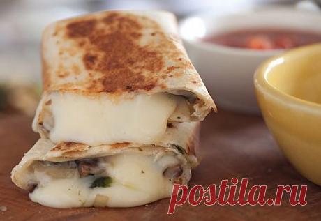 Рулет из лаваша с грибами и сыром » Рецепты с фотографиями, самые вкусные домашние рецепты!