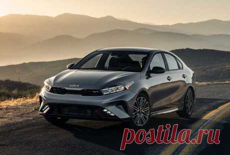 Обновленный седан Kia Forte 2022 получил те же доработки, что K3 и Cerato