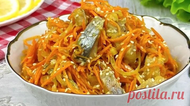 Великолепная, острая, пикантная и очень оригинальная закуска из Сельди!