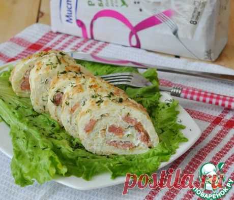 Рисовые рулетики с пикантной начинкой - кулинарный рецепт