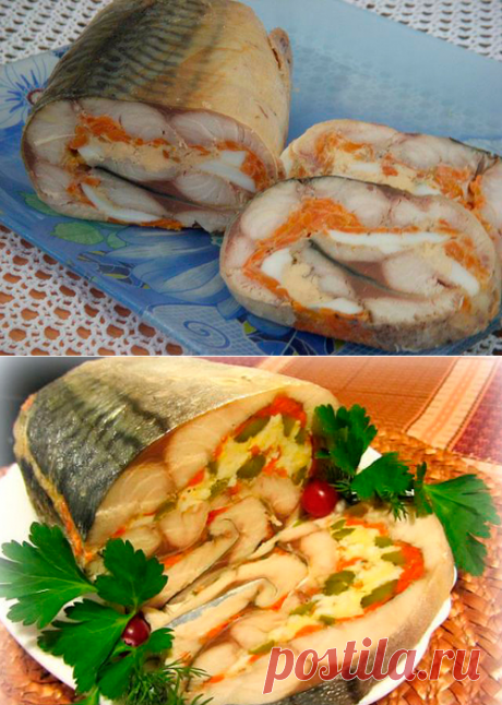 Рулет из скумбрии - лучшие рецепты. Как правильно и вкусно приготовить рулет из скумбрии.