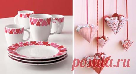 Как украсить дом ко Дню святого Валентина