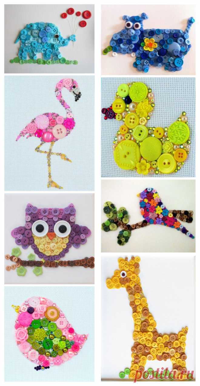 Button Animal Arts!!! | fashionornaments