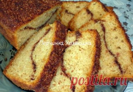 Кекс коричный с хрустящей сахарной корочкой - Выпечка от Перчинки