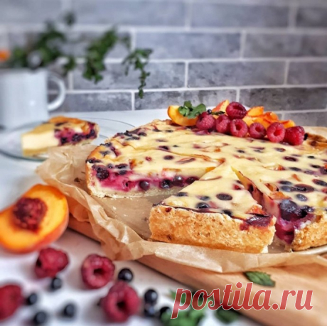 ​Тарт со сметанной заливкой