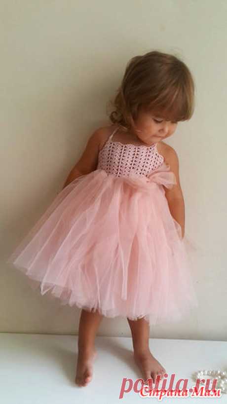 Комбиннированые платья (идеи для утренников) - Вязание для детей - Страна Мам