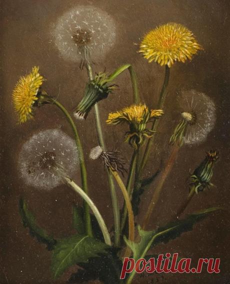 William Moore Davis (1829–1920) — Одуванчики, 1859 год