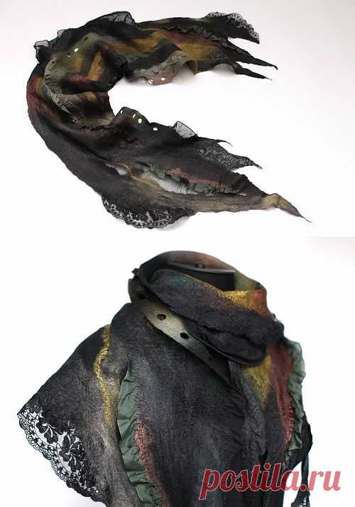 Felted Scarves 2010 - a set on Flickr