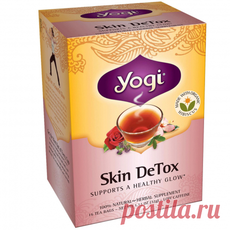 Yogi Tea, Skin Detox Tea, 16 Tea Bags, 1.12 oz (32 g) - iHerb.com