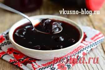 Вишневое варенье без косточек, рецепт на зиму